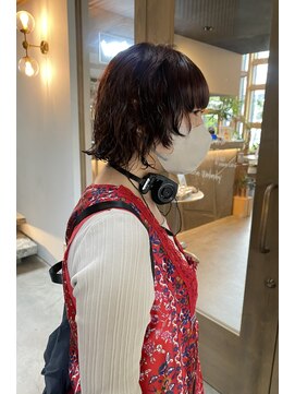 ボルペ(volpe) パーマスタイルのボブウルフ◎