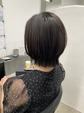 イレス 札幌円山店(IRESU) 切りっぱなしボブ/エアリーロング/美髪/ピンクブラウン/ショート