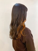 ブルー 盛岡店(BLUE)&nbsp;グレーベージュ/レイヤーロング/前髪パーマ