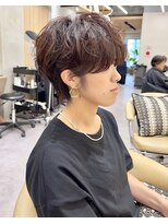 ロンドプロフィール 浦和(Lond profil)&nbsp;Lond.海気　ハンサムショート　ニュアンスパーマ