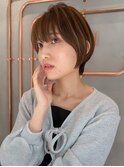 ショートカールセミディシアーカラー姫カット【工藤昴】