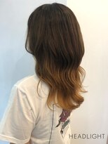 アーサス ヘアー デザイン 国立店(Ursus hair Design by HEADLIGHT) レイヤーロング×ブラウングラデーションカラー