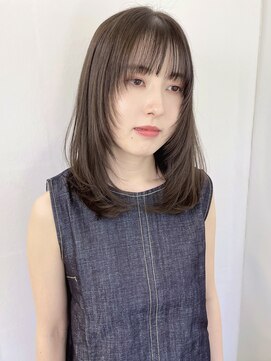 プラグ バイ ネオリーブ(plug by neolive) こなれミディ×髪質改善[髪質改善/縮毛矯正/韓国]N