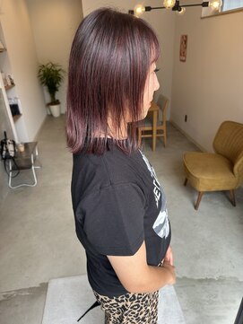 メイヘア(May Hair) ハイライトのレッド