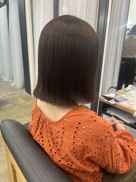 ココロ(COKORO) 髪質改善_切りっぱなしボブ