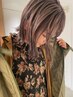 似合わカット+ダブルカラー+クイックトリートメント ￥24200→￥19360