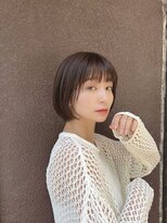 ウィローズ(WILLOW'S)&nbsp;大人可愛い20代30代40代黒髪前下がりショートボブ丸みショート◎
