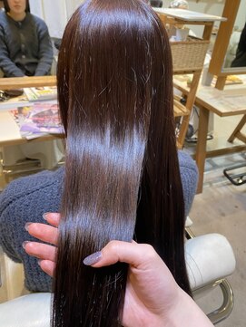 ヘアデザイン ジル(Jill) ラベンダーピンク！