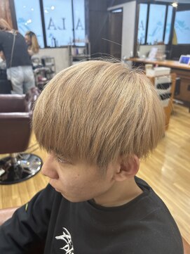 ララ(LALA) 【メンズカラー】ハニーブロンド