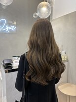 ジーナエス 札幌(Zina S)&nbsp;ダブルカラー ミルクティーベージュ