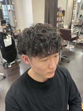 ヘアーメイク ロージー 北18条店(HAIR MAKE ROSY) ツイストスパイラルパーマツーブロックツイストパーマ
