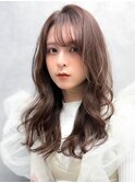 【La fith】ふんわりロング×オリーブベージュ×モテヘア