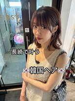 コワファーストナガサキシャンプーボーイ(COIFF1RST NAGASAKI SHAMPOO BOY)&nbsp;長崎　韓国/レイヤーカット/顔周り