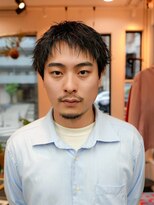 シティ 薬院(SITY.) 薬院　メンズショート　スパイキーショート　ピンパーマ