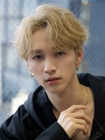 ルーシー 渋谷(LUCEY)&nbsp;センターパートフェザーパーマシャドウパーマメンズパーマ