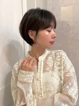 ディモアンド 表参道(Dimo&) xカット//ホワイトグレージュ/レイヤーカット/チェリーブラウン