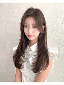 スリー 横浜(THREE) 横浜/横浜駅/学割U24/前髪カット/顔周りカット/インナーカラー