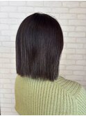 大人可愛いワンカラーアッシュ
