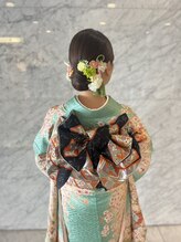 ピュア Pure ウェスティン都ホテル京都 ビューティーサロン 振袖着付け＋ヘアセット　京都　東山　蹴上駅