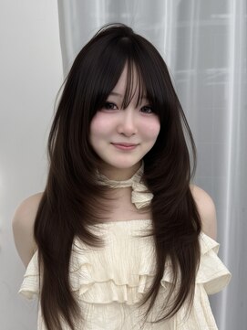 アマトウキョウスマートサロン(AMA TOKYO×Smart Salon) 韓国スタイル/ナチュラルくびれヘア_くびれ巻き_レイヤーカット