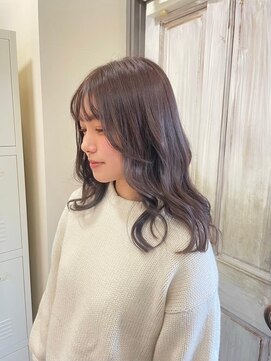 【Hairate本川越】色落ちもきれい☆ラベンダーアッシュ