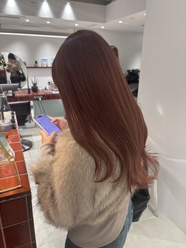 ガリカ 博多駅前(Gallica) ケアブリーチでマロンベージュ