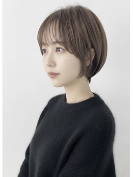 レウナ 外苑前(Reuna) 30代40代大人可愛いショートボブ　大人ショート　丸み