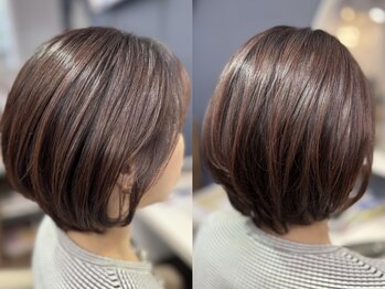 ブブ(BluBlu)の写真/【桂/洛西口】ハイセンス×洗練された技術でワンランク上の似合わせ◎大人可愛い小顔ショートを叶える♪