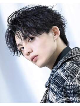 アストラ(ASTRA) MEN’S HAIR/波巻きツイストスパイラル/リバースセンターパート