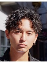 アストラ(ASTRA)&nbsp;MEN’S HAIR/サーフカール/刈り上げセンターパート