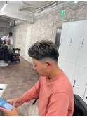 ブリーチハイライト髪質改善ダブルカラーレイヤーカット/本厚木