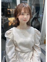 オブヘアージユウガオカ(Of HAIR Jiyugaoka) 【癖を活かした外ハネヘア】