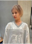 ホワイト×ブラウン