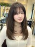 【平日限定】美髪レイヤーカット+髪質改善カラー+酸性ストレート 28500円