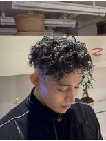 オアゾバーバー(OAZO BARBER)&nbsp;スキンフェード×宮城リョータ風パーマ