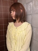 マイル 渋谷(mile)&nbsp;アプリコットオレンジ×ミディアムjレイヤー