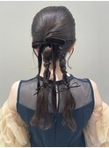 タイトツイン/ヘアアレンジ/ヘアセット