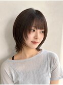 ボブ×レイヤーボブ×レイヤーカット×前髪あり×横浜