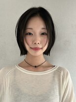 ナループロア ルームー(Nalu pu loa ROOMOO) ふわっと軽いタッセルカット☆韓国ボブ/切りっぱなしボブ/OSA