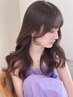 【保野加限定】小顔見え♪前髪・顔まわり似合わせカット＋透明感カラー＋TR