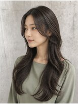 アフィーロ(ACHFILO) 前髪エクステ20代30代大人女子 ベージュ 韓国人風透け感