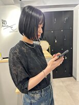 アトレ アネックス(attrait ANNEX)&nbsp;艶やかなブラックボブ × 上質なケア仕上げ