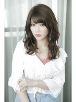 ルルディ バイ アフロディーテ銀座(luludi by APHRODITE)&nbsp;グレージュカラー/シルキーベージュ/斜めバング/銀座/髪質改善