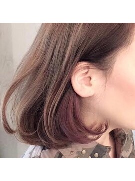 アコット(Acotto.) ヴァイオレット インナーカラー デザインカラー 下北沢 Kota