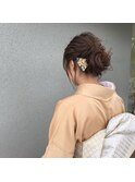 ヘアセット、着付け