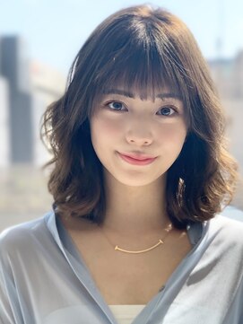 ジーナ 渋谷駅前(Zina) 【Zina　渋谷】セシルカットフリンジウェーブ×大人かわいい前髪