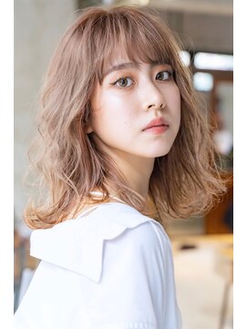 ロジッタ(ROJITHA) 【ROJITHA】MIXウェービースタイル×クリアベージュ