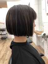 アメリ(Ameri)&nbsp;-Ameri-リペアカット　×   ミニボブ　×   ブルージュ