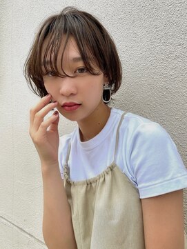 アクトゥス(AEQUITAS) マッシュショートxベージュ