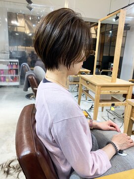 サードバイローラン(THiRD by ROULAND) 【THiRD 浅野】テラコッタカラーショート